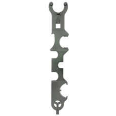 Leapers, Inc. - UTG Armorer's Multi-Function Combo Wrench, Fits AR15/AR308, Black Finish TL-ARWR01