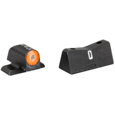 XS Sights DXT2 Big Dot Tritium Front, White Stripe Express Rear, Fits Sig Sauer Models: P225, P226, P229, P320, Springfield XD, XDm, XDs, Green with Orange Outline SI-0013S-5N