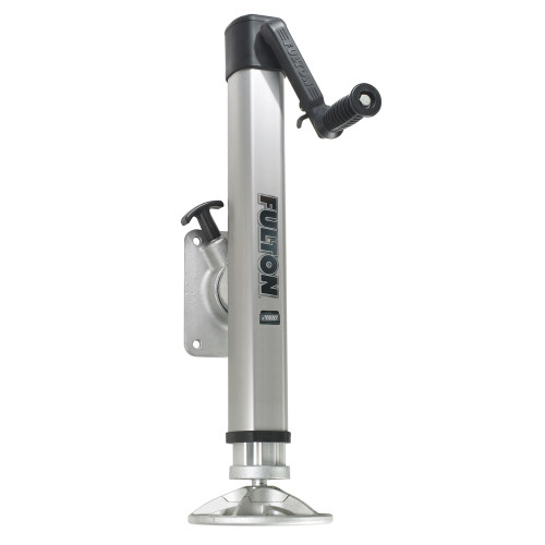 Fulton F2 Trailer Jack Bolt-On 2,000 lbs. Lift Capacity Adjustable Swivel w\/Footplate