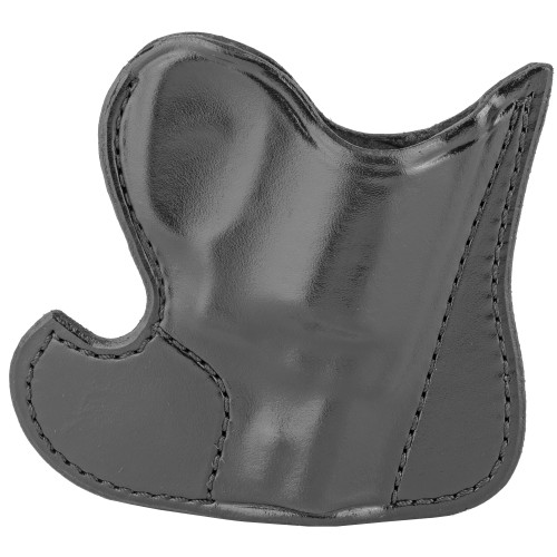 Don Hume 001 Front Pocket Holster, Fits Taurus 85, S&W J Frame, Ambidextrous, Black Leather J100110R