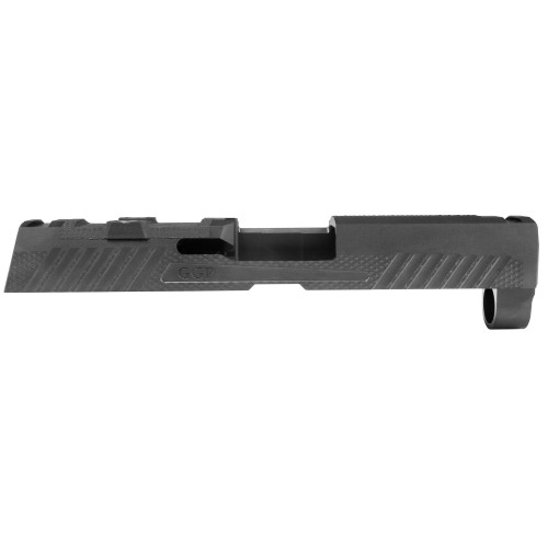 Grey Ghost Precision Stripped Slide, Sig P320 Compact, Version 2 Slide Pattern, Compatible w/ ROMEO1 / ROMEO1PRO / Trijicon RMR / Leupold DeltaPoint Pro, Includes G10 Cover Plate When Not Running An Optic, Compatible w/ SIG P320 Full Size, X-Five, C
