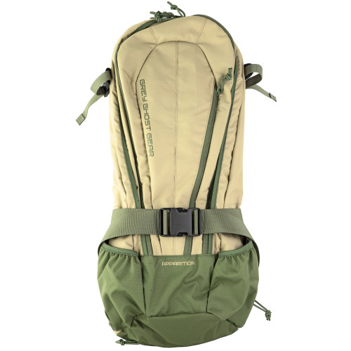 Grey Ghost Gear Apparition SBR Bag, Backpack, Can Fit a 10.5" or Shorter SBR, Tan/Olive Drab, 27"H Without Extended Bottom/33"H With Extended Bottom X 12"W X 4"D GTG5874-7-1