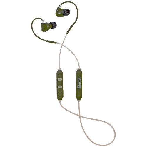 Howard Leight Impact Sport, In-Ear, Ear Plug, Realistic Hear-Through Audio, 85dB Sound Compression, USBVC Rechargeable Battery, Run-Time of 50 Working Hours, OD Green R-02700