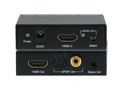 HDMI to HDMI + Optical Digital Coaxial Stereo Audio Extractor Converter Splitter