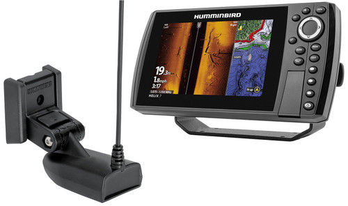 Humminbird HELIX 7 CHIRP MEGA SI GPS G4N Bluetooth Fishfinder with Transducer