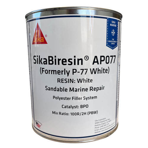 Sika SikaBiresin AP077 White Gallon BPO Hardener Required