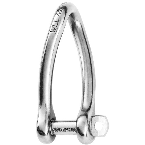 Wichard Captive Pin Twisted Shackle - Diameter 6mm - 1\/4"