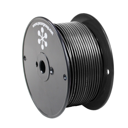 Pacer Black 18 AWG Primary Wire - 250