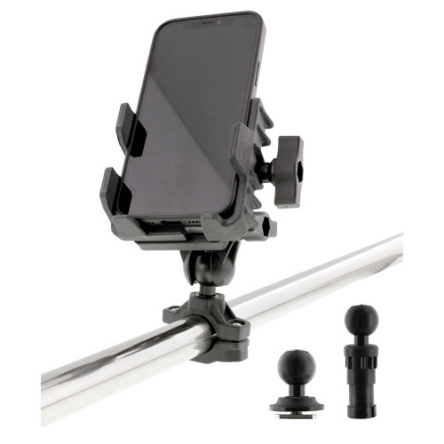 Scotty 0139 Phone Holder w\/Post, Track  Rail Mounts