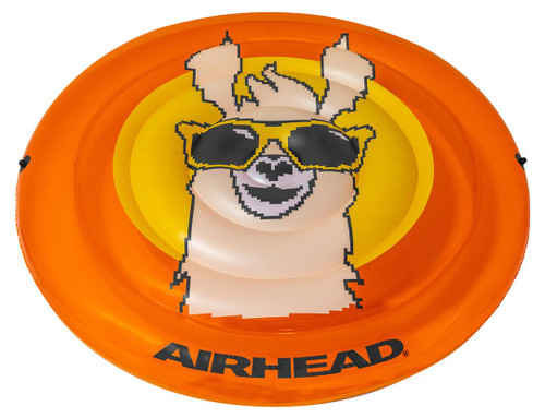 Airhead Pool Float - Pixel Orange Llama AHPF-067