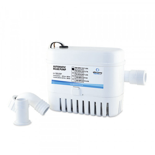 Albin Automatic Bilge Pump 500 Gph 12v 01-04-015