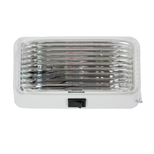 Arcon Porch Light Wht-clr-sw Cd/1 18104