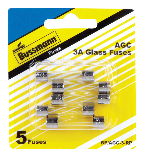 Bussmann Fuse BP/AGC-3-RP