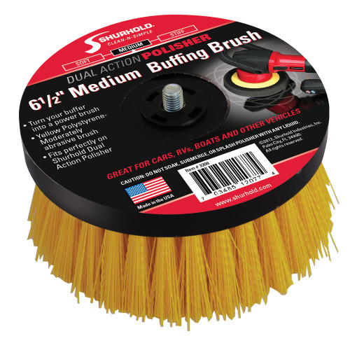 Shurhold 6-1\/2" Medium Brush f\/Dual Action Polisher