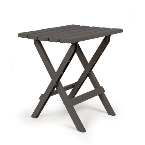 Camco Table Folding Lg Charcoal 51885