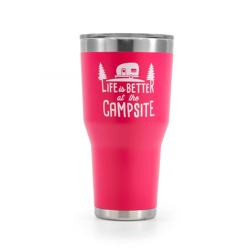 Camco Pink Tumbler 30 Oz 53062