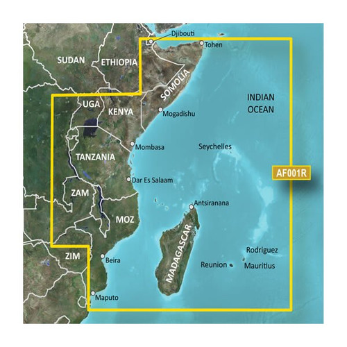 Garmin Carto G3 Hxaf001r - Eastern Africa 010-C0747-20