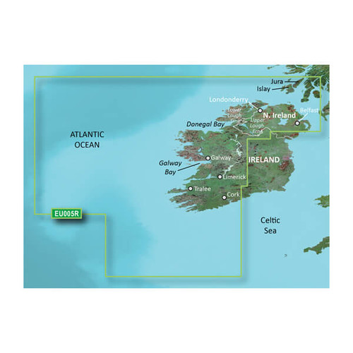 Garmin Carto G3 Hxeu005r - Ireland West Coast 010-C0764-20