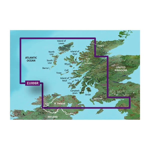 Garmin Carto G3 Hxeu006r - Scotland West Coast 010-C0765-20