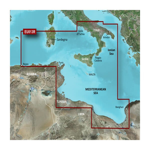 Garmin Carto G3 Hxeu013r - Italy Sw & Tunisia 010-C0771-20