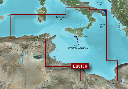 Garmin Carto G3v Veu013r - Italy Sw & Tunisia 010-C0771-00