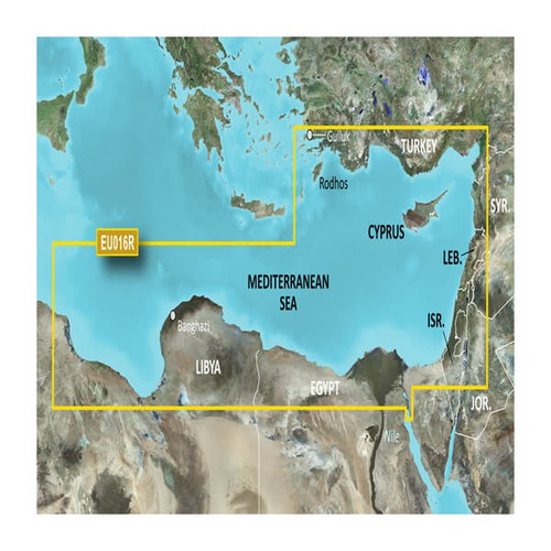 Garmin Carto G3 Hxeu016r - Mediterranean Se 010-C0774-20