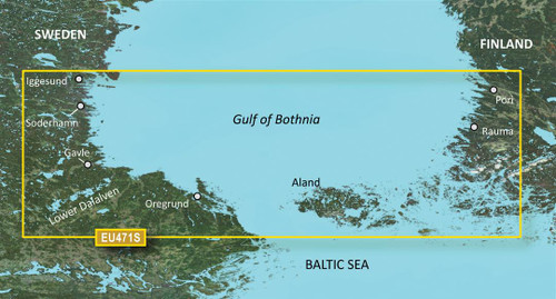Garmin Carto G3v Veu471s - Gulf Of Bothnia South 010-C0815-00