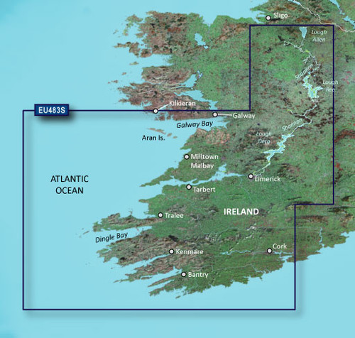 Garmin Carto G3v Veu483s - Galway Bay-cork 010-C0827-00