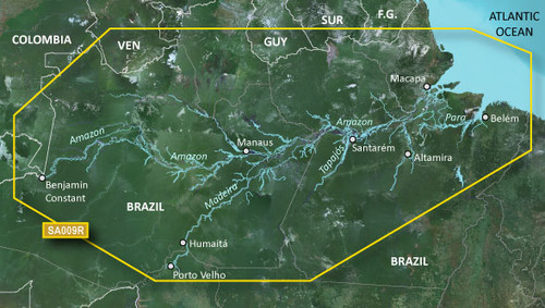Garmin Carto G3v Vsa009r - Amazon River 010-C1066-00