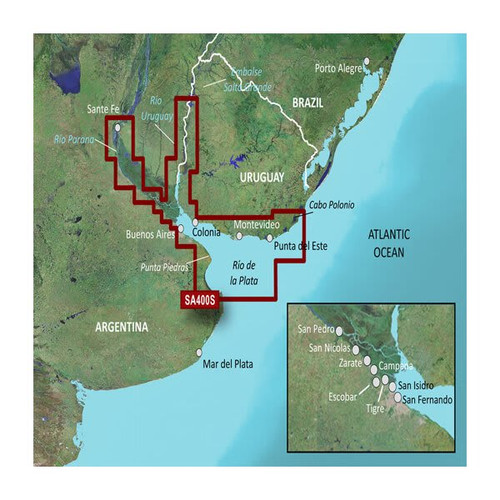 Garmin Carto G3 Hxsa400s - Rio De La Plata 010-C1111-20