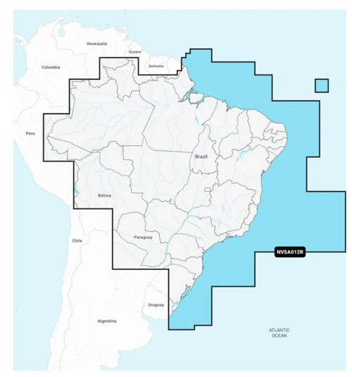 Garmin Carto Brazil   Inland And Coastal Marine 010-C1453-00