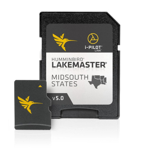 Humminbird Lakemaster Maps  Mid-south V5 600009-9
