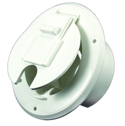 Jr Products Hatch - Round 30a Wht S-23-10-A