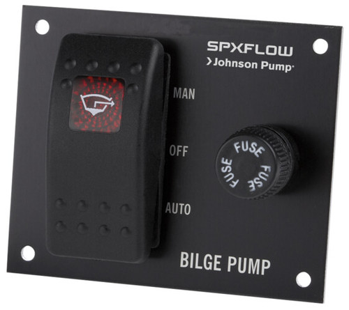 Johnson Pump Bilge Pump 3-way Panel Switch  12v 82044