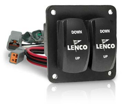 Lenco Trim Tab Switch Kitdouble Rocker 10222-211D