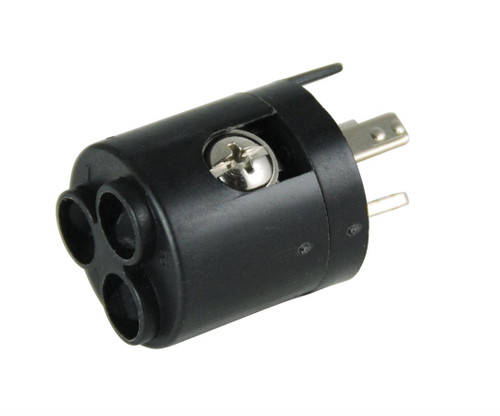 Marinco 3-wire 6awg  Wire Receptacle Adapte 12VBRAD