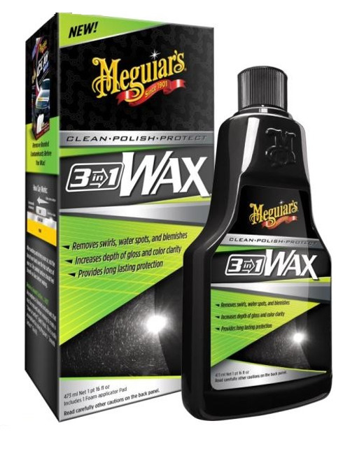 Meguiars Wax 3 In 1 Wax G191016