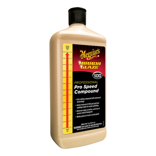 Meguiars Wax Mirror Glaze Pro Speed Cmpnd  Liq M10032