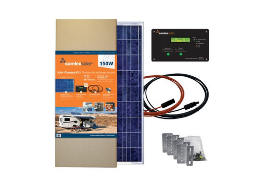 Samlex Amer 150w Solar Charging Kit SRV-150-30A