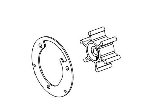 Shurflo Macerator Impeller Kit 94-571-00