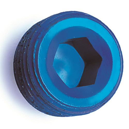 Speedfx 1/8' Blu Allen Socket Pipe Plg 561204