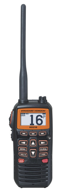 Standard Vhf-hh  6watt Floats Opt.spkr/mic HX210
