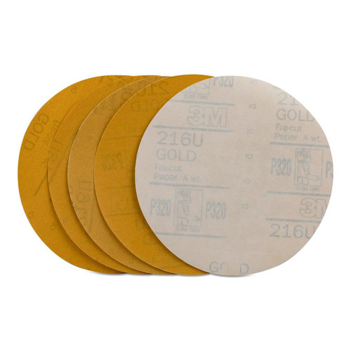 3m Stikit Gold Disc 6' 320a 31435