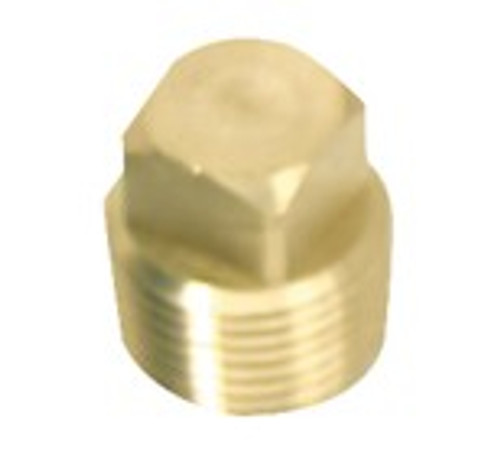 Whitecap Ind 1/2' Brass Plug Only S-5052C