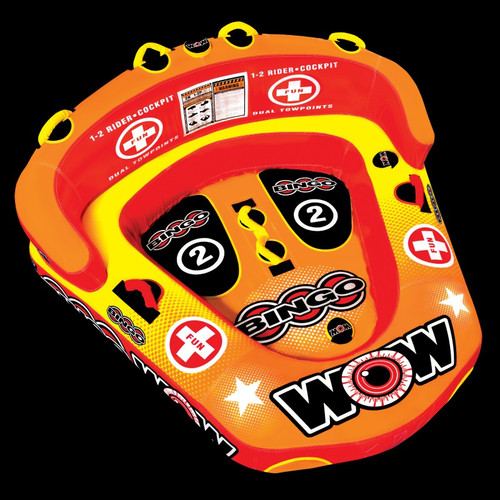 Wow Sports Bingo 2p Towable 14-1060