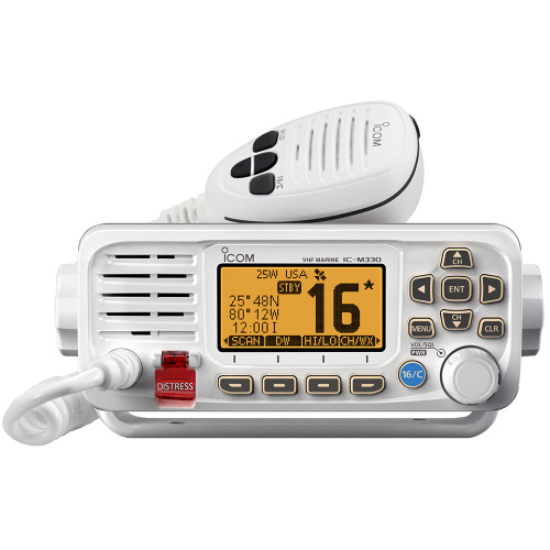 Icom M330 VHF Radio Compact w\/GPS - White