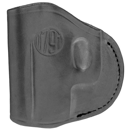 1791 2 Way Holster, Inside Waistband Holster, Size 4, Right Hand, Stealth Black, Leather 2WH-4-SBL-R