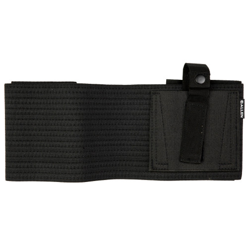 Allen Hideout, Belly Band Holster, Fits 46"-60" Waist, Compatible with Most Concealed Carry Handguns, Ellastic and Nylon Construction, Snap Closure, Matte Finish, Black, Ambidextrous 44251