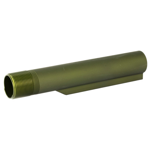 Battle Arms Development Mil-Spec Buffer Tube, 6 Position, Anodized Finish, Olive Drab Green, Fits AR-15, Aluminum Construction AR15RE-MIL-6C-ODG