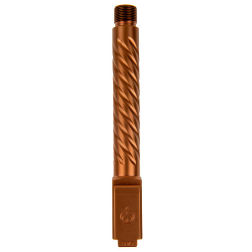 Ballistic Advantage Premium Series, 9MM, 5" Threaded Barrel, 1/2x28, Spiral Fluting, For Glock 17 Gen 5, Copper BAPSG175T3R